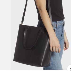 NWOT Madewell medium transport tote with zipper
